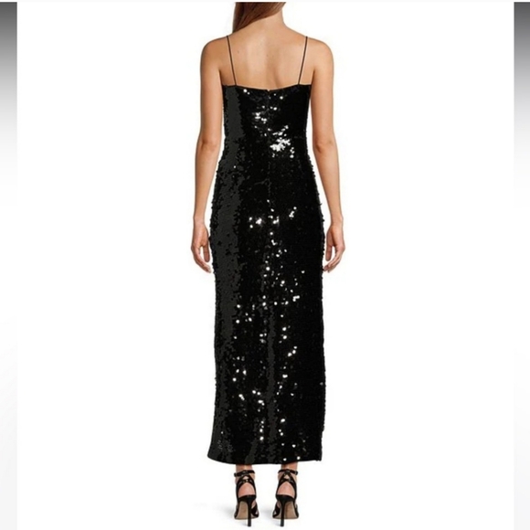 Antonio MelaniSloane Sequin Sleeveless Midi Dress - Picture 2 of 4